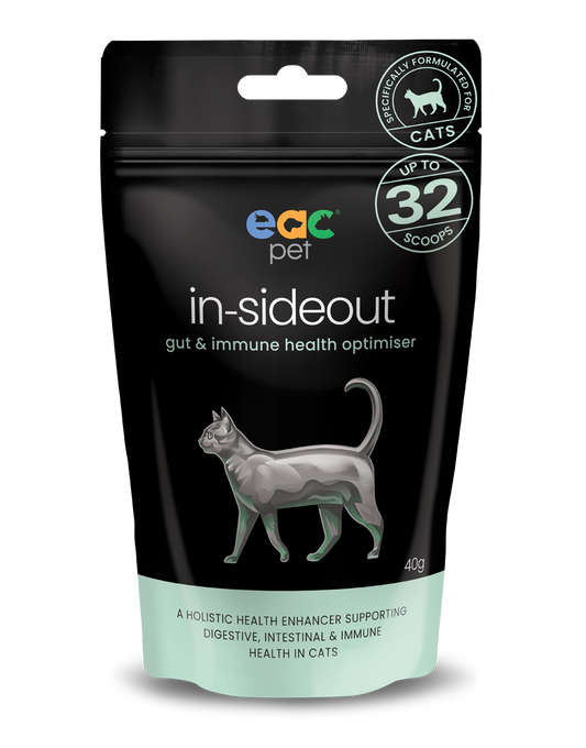 in-sideout Cat Formula - Pre & Probiotic Natural Supplement For Cats