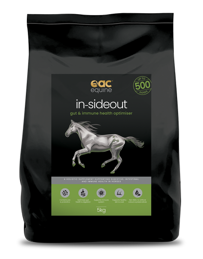 in-sideout horse - Pre &amp; Probiotic, Nutraceutical &amp; Gut Health Supplement For Horse &amp; Ponies