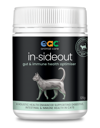 in-sideout Cat Formula - Pre &amp; Probiotic Nutraceutical Supplement For Cats