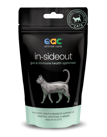 in-sideout Cat Formula - Pre &amp; Probiotic Nutraceutical Supplement For Cats